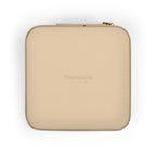 Travel Jewelry Case – Compact Pink Organizer for Rings, Earrings & Necklaces