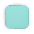 Travel Jewelry Case – Compact Pink Organizer for Rings, Earrings & Necklaces