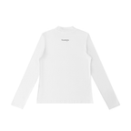 Essential Mock Neck Long Sleeve T-Shirt