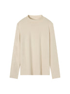 Essential Mock Neck Long Sleeve T-Shirt